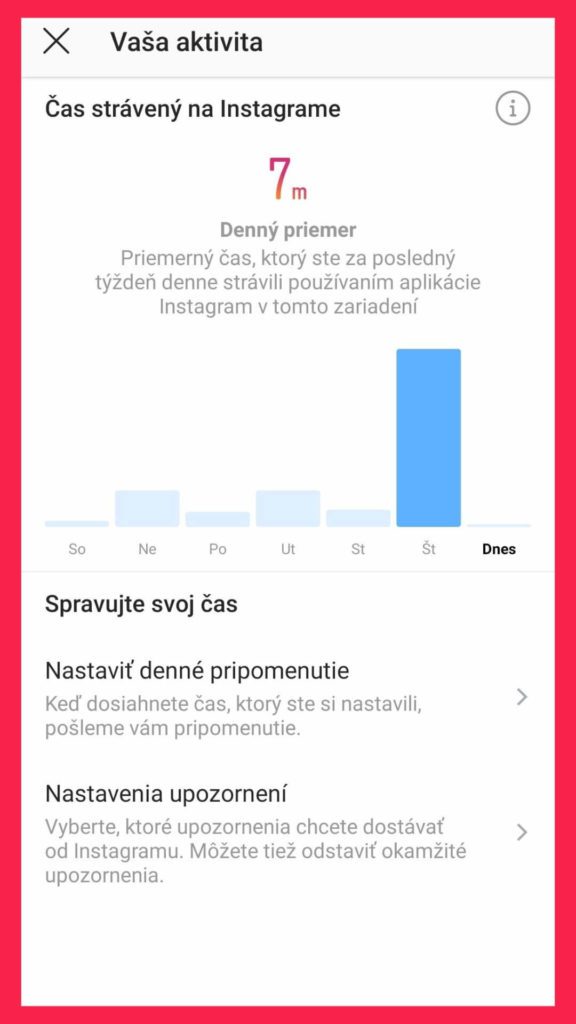 Ako funguje algoritmus Instagramu v roku 2019 ? 7 Čas strávený na Instagrame