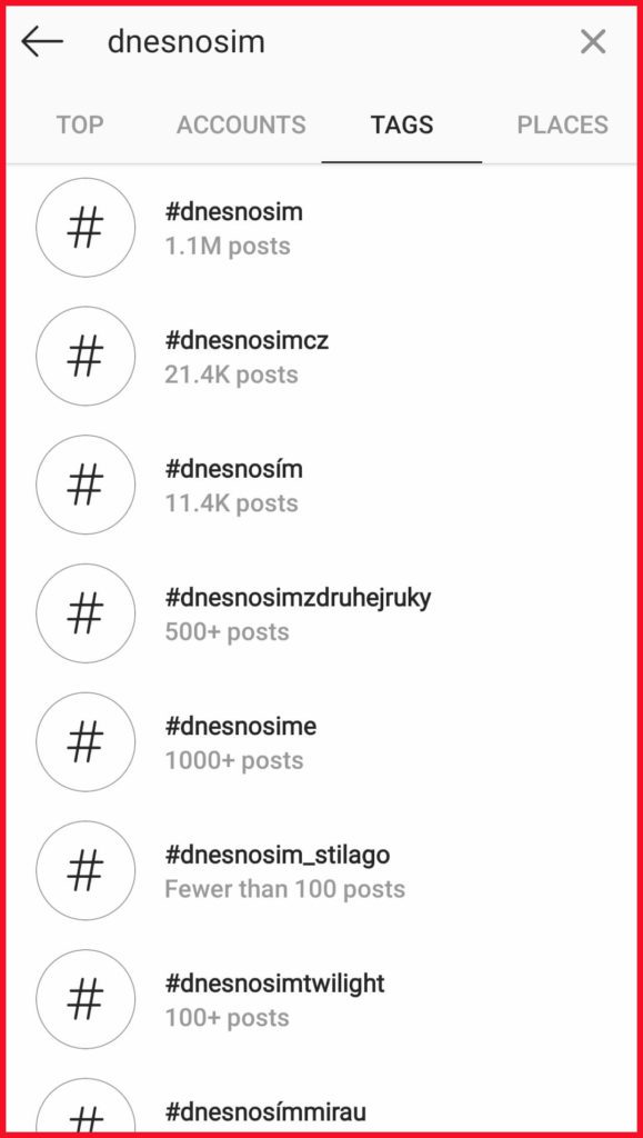 hashtagy5
