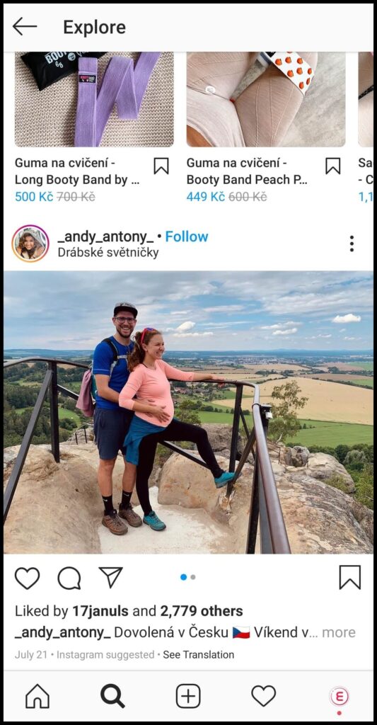 Ako funguje Explore Feed záložka na Instagrame? 2 explore feed instagram obrazok 2
