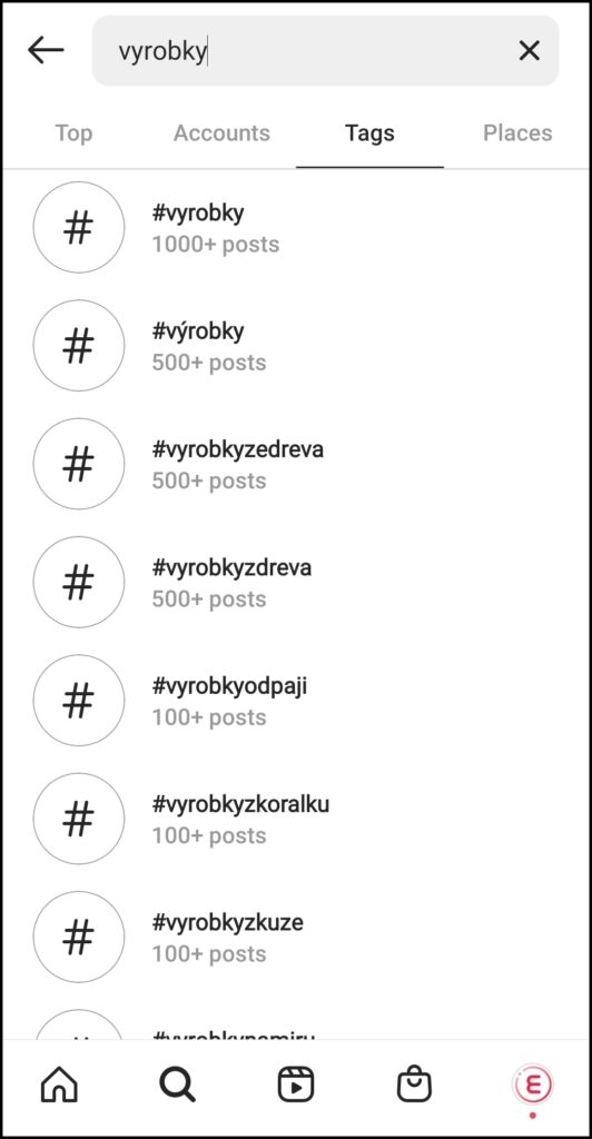 konkurencia na instagrame