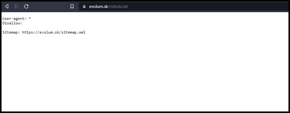robotstxt subor