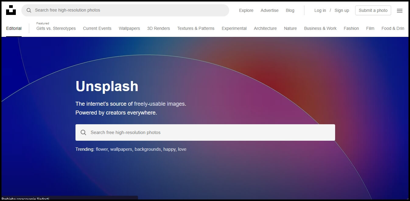 Najlepšie bezplatné fotobanky a obrázky pre váš web 6 unsplash