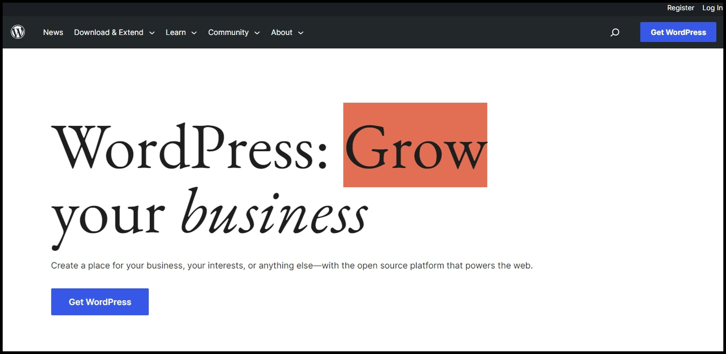 Prečo si vytvoriť stránku cez Wordpress ? 3 wordpress
