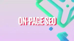 on page SEO