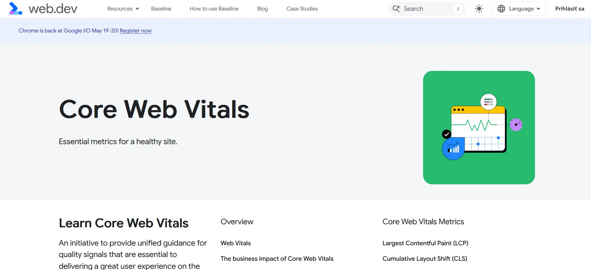 Web Core Vitals Web Core Vitals
