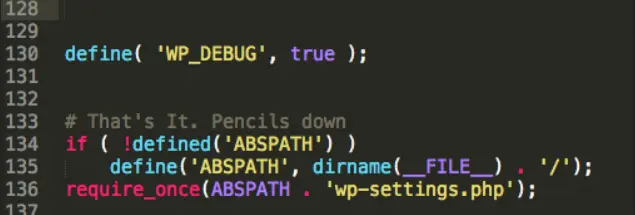 wp debug