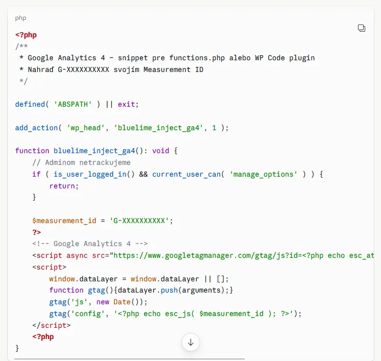 wpcode google analytics